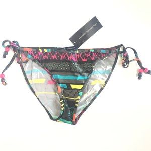 👙NWT French connection printed  bikini bottom